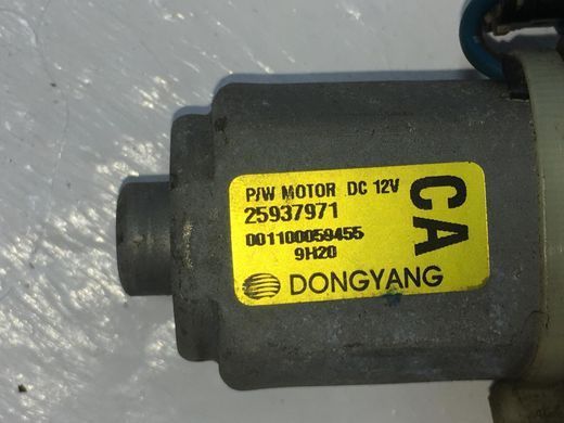Склопідйомник задній лівий CHEVROLET CAPTIVA 2006-2011 (№25937971) 96624334, 96624334, A