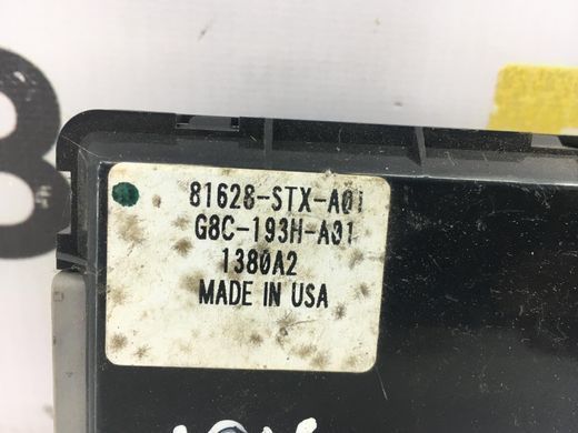 Блок управління ACURA MDX 2008-2013 (переднім лівим сидінням) 81628-STX-A01, 81628-STX-A01, A