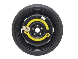 Запаска/Докатка 18 5* SKODA SUPERB 3T 2008&ndash;2013 (диск 3.1/2Jx18H2 PCD5x112 ET25.5 D57.1, шина CONTINENTAL T125/70R18 99M Німеччина 2005р.) 1K0601027B, 1K0601027B, A