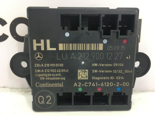 Блок управління дверей задній лівий MERCEDES E220 W212 2012-2016 A2129001227, A2129001227, A