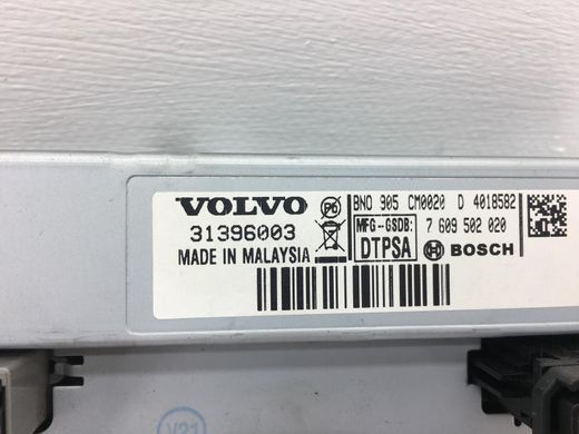 Інформаційний дисплей VOLVO XC60 2008-2013 31396003, 31396003, A