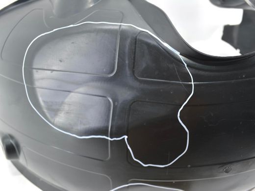 Подкрылок задний правый BMW X3 E83 2006-2010 51713400058, 51713400058, B