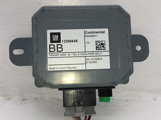 Блок управління навігацією CHEVROLET TRAX U200 2013-2016 13306648, 13306648, A