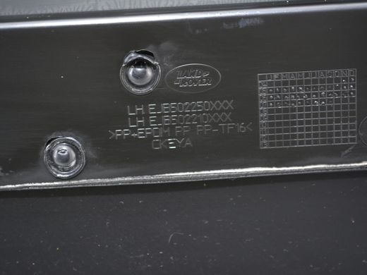 Карта дверей передня ліва LAND ROVER RANGE ROVER SPORT L320 2005-2009 VBA500110, VBA500110, B