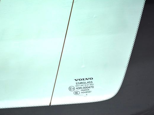 Скло в кузов заднє праве VOLVO XC60 2008-2013 31386803, 31386803, A