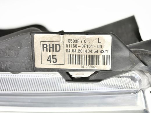 Фара передня ліва TOYOTA VERSO WAR20 2012-2018 (81150-0F151-00) 81170-0F151, 81170-0F151, A