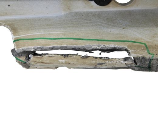 Накладка порога правая VOLVO V60 Y20 2013-2018 (39811950, дефект) 32270137, 32270137, B