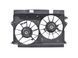 Диффузор TOYOTA AVENSIS T27 2012-2015 (16711-0R060, в зборі з моторчиками 16363-0R030, 16363-0R040) 16040-0R160, 16040-0R160, A