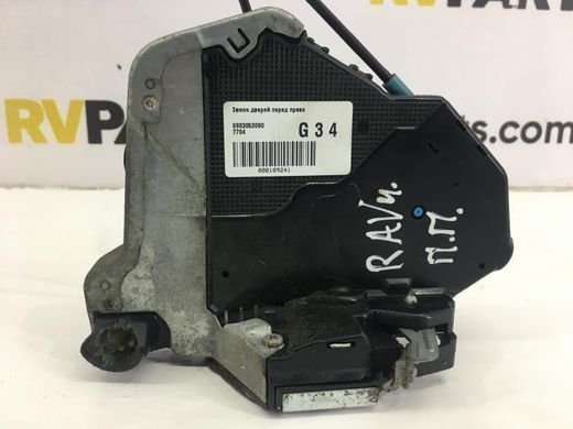 Замок дверей передній правий TOYOTA RAV4 CA30W 2005-2010 6903053080, 6903053080, A