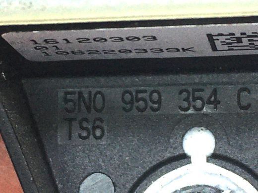 Датчик удара передний правый SKODA SUPERB 3T 2008&ndash;2013 5N0959354C, 5N0959354C, A