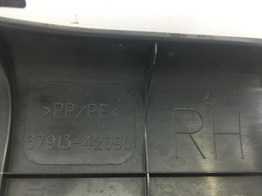Накладка порога передня права внутрішня TOYOTA RAV4 CA30W 2005-2010 6791342090, 6791342090, A