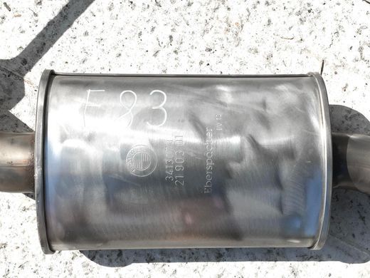 Резонатор BMW X3 E83 2006-2010 (з вихлопною трубою) 18303445910, 18303445910, A