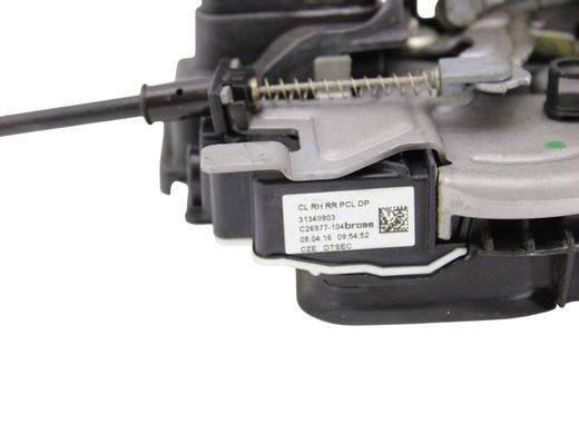 Замок дверей задній правий VOLVO XC90 2015-2019 (8 пінів) 31349903, 31349903, A