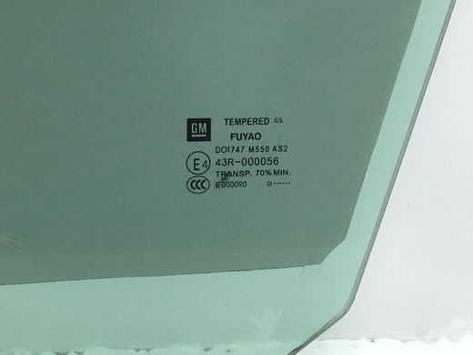 Скло дверей переднє ліве OPEL INSIGNIA 2008-2013 13227826, 13227826, A
