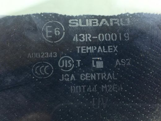 Стекло двери переднее правое SUBARU FORESTER S13 2014-2018 61012SG100, 61012SG100, A