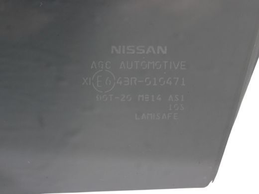 Скло дверей переднє ліве NISSAN ROGUE T33 2023- 80301-6RR0A, 80301-6RR0A, B