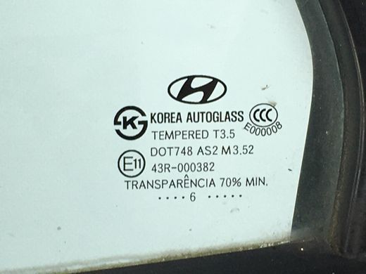 Двері задні ліві HYUNDAI SANTA FE CM 2006-2009 (в зборі) 770032B020, 770032B020, B