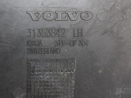 Захист днища задній лівий VOLVO XC90 2015-2019 31353842, 31353842, B