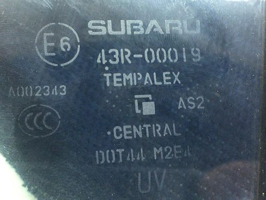 Стекло двери переднее правое SUBARU FORESTER S14 2018-2021 61012SJ100, 61012SJ100, A