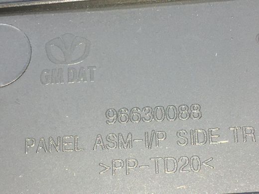 Накладка торпедо передняя левая CHEVROLET CAPTIVA 2006-2011 96630088, 96630088, A