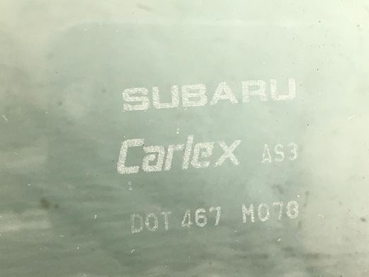 Стекло двери заднее левое SUBARU OUTBACK B14 2010-2014 (глухе) 62284AJ03D, 62284AJ03D, A