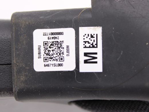 Фіксатор ременя задній правий SUBARU FORESTER SL 2024- 64671SL000VH, 64671SL000VH, A