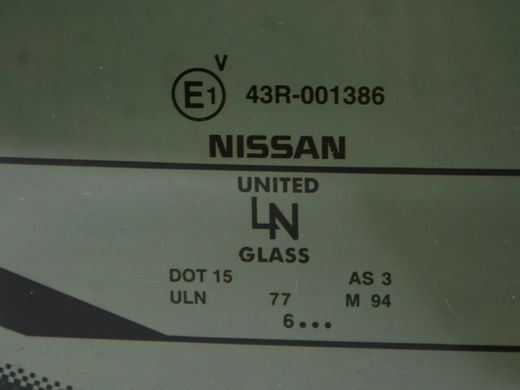 Скло кришки багажника NISSAN PATHFINDER R51 2005-2014 90300EA500, 90300EA500, A
