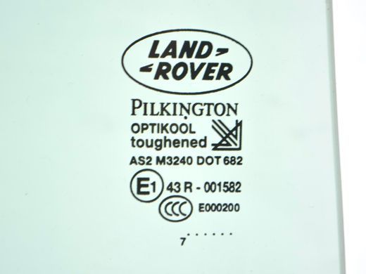 Скло дверей заднє праве LAND ROVER RANGE ROVER SPORT L320 2005-2009 CVB500200, CVB500200, B