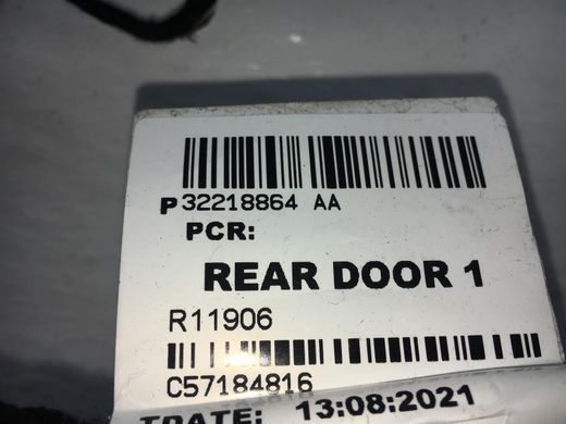 Проводка двери задняя правая VOLVO XC40 2017- 32218864, 32218864, A