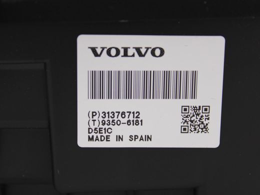 Информационный дисплей VOLVO S90 SPA 2016-2020 (36011456) 31376712, 31376712, B