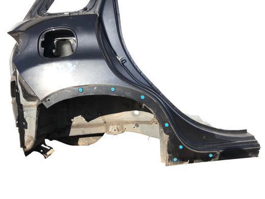 Четверть автомобиля задняя правая FIAT 500L 2012-2016 51882437, 51882437, B