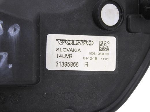 Ліхтар протитуманний передній правий VOLVO XC90 2015-2019 31395866, 31395866, A