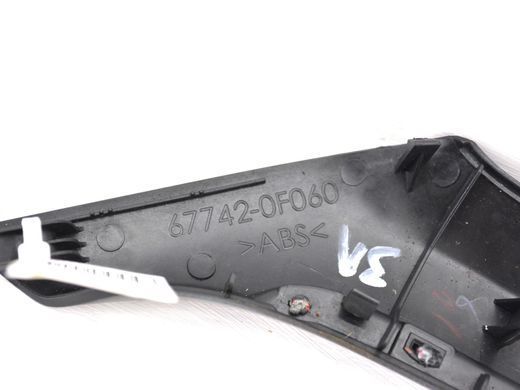 Накладка ручки задняя левая TOYOTA VERSO WAR20 2012-2018 67742-0F060, 67742-0F060, B