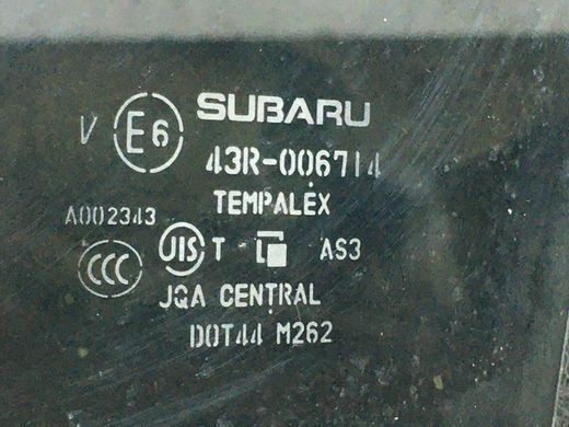 Стекло двери заднее правое SUBARU FORESTER S13 2014-2018 62011SG021, 62011SG021, A
