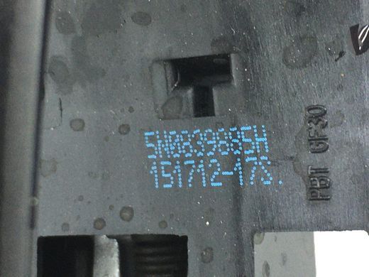 Ручка дверей зовнішня задня ліва SKODA SUPERB 3T 2008&ndash;2013 (в зборі з 5N0839885H) 1K8837205E, 1K8837205E, B