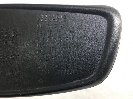 Зеркало в салон VOLVO XC40 2017- 32314589, 32314589, A