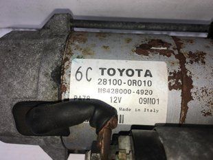 Стартер TOYOTA AVENSIS T27 2009-2011 28100-0R010, 28100-0R010, A