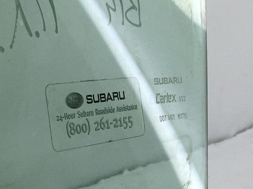 Стекло двери переднее левое SUBARU OUTBACK B14 2010-2014 61011AJ01A, 61011AJ01A, B