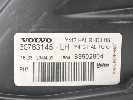 Фара передняя левая VOLVO XC60 2008-2013 (30763137) 30763145, 30763145, B