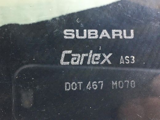 Стекло двери заднее левое SUBARU OUTBACK B14 2010-2014 (глухе) 62012AJ35A, 62012AJ35A, A