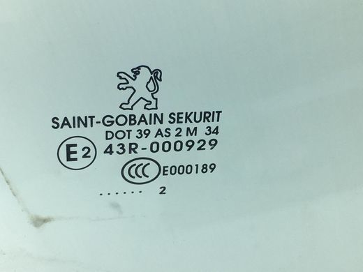 Стекло двери переднее правое PEUGEOT 3008 2009-2013 9202N7, 9202N7, A