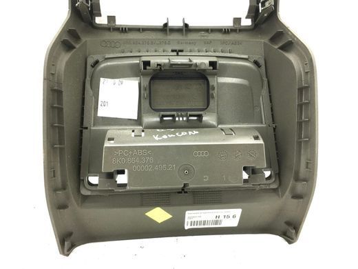 Накладка центральной консоли задняя AUDI Q5 2008-2012 8R0864376B, 8R0864376B, A
