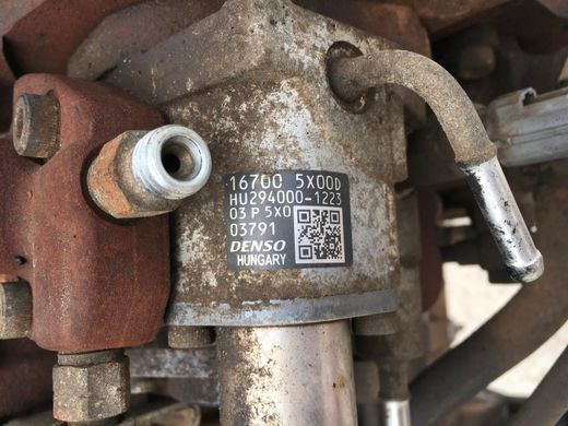 Двигун NISSAN NAVARA D40 2010-2014 (2.5D (YD25), в зборі з форсунками та ПНВТ) 101025X00A, 101025X00A, A