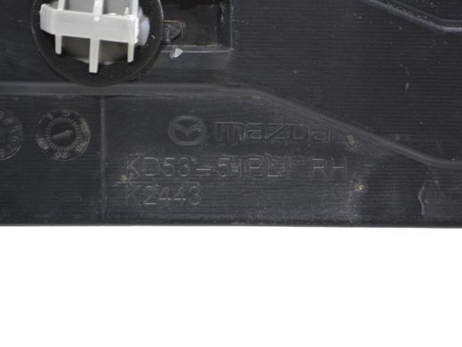 Накладка порога правая MAZDA CX-5 KE 2012-2015 (KD-5351PL1, KD53-51-P40C) KD53-51PK1, KD53-51PK1, A
