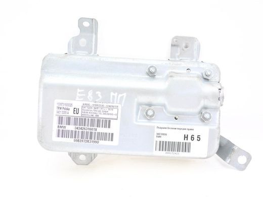 Подушка безпеки передня права BMW X3 E83 2006-2010 (в двері) 72123426316, 72123426316, A