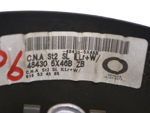 Руль NISSAN NAVARA D40 2010-2014 (в зборі з кнопками 255507X11B) 484305X46B, 484305X46B, A