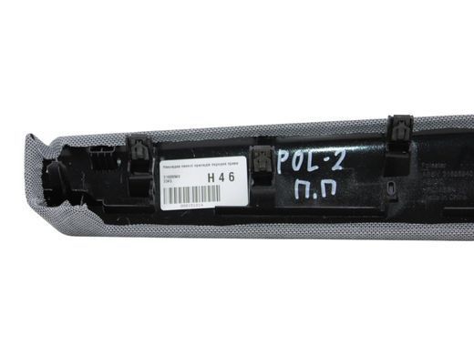 Накладка торпедо передня права POLESTAR 2 2020- 31688940, 31688940, A