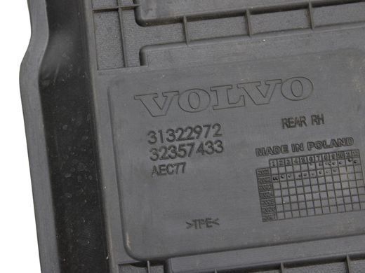 Коврик автомобильный задний правый VOLVO S60 SPA 2019-2024 31322972, 31322972, A