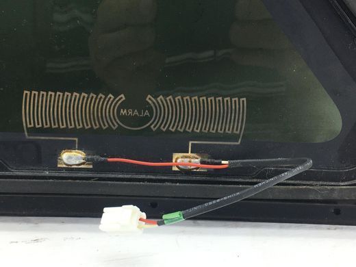 Скло в кузов заднє праве OPEL ANTARA 2010-2017 25960277, 25960277, A