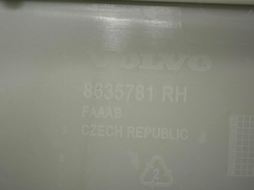 Карта дверей задня права VOLVO XC60 2008-2013 8635781, 8635781, B